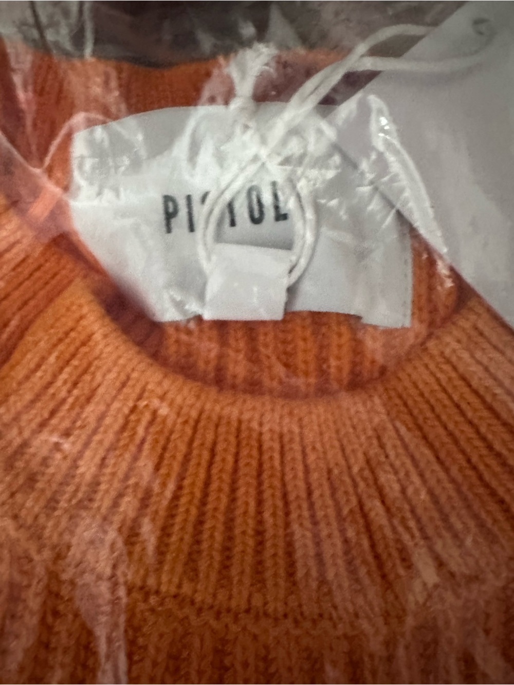 Eva Cropped Sweater by Pistola in Palmetto - Picture 5 of 6